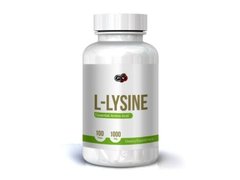 L-Lizina, L-Lysine, 1000 mg, 100 capsule